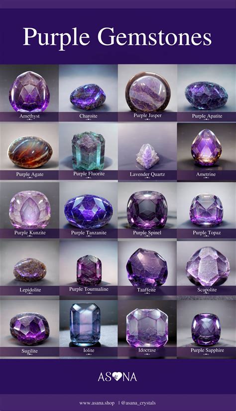 violet gems|13 Beautiful Violet Gemstones: Everything You Need To Know